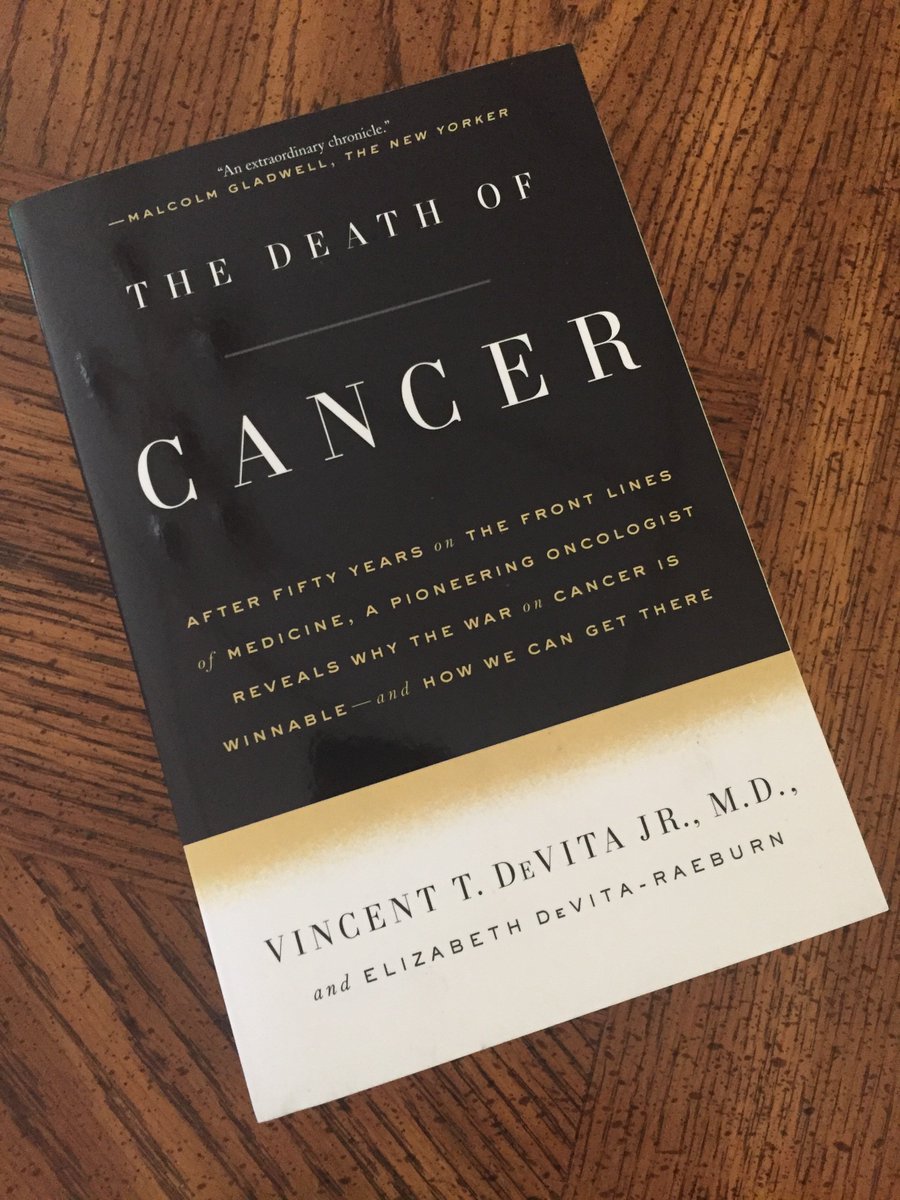 jpollock149's tweet photo. captivating read so far! #thedeathofcancer by @devitaraeburn @DeVitaDoctor https://t.co/UU3K231VEr