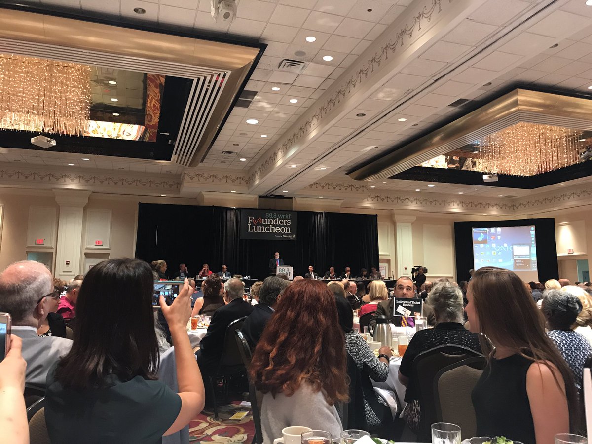 SarahhProcopio's tweet photo. The WRKF Founders Luncheon with Dean Baquet is underway. #MC2011 https://t.co/DGwOig1yZ5