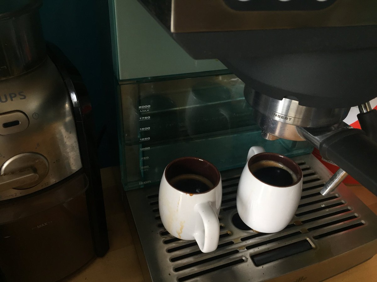 StClair_Sound's tweet photo. The "perks" of working from home ✌🏾☕️☕️ #PunMasterGeneral https://t.co/yJqJ5BAFtf
