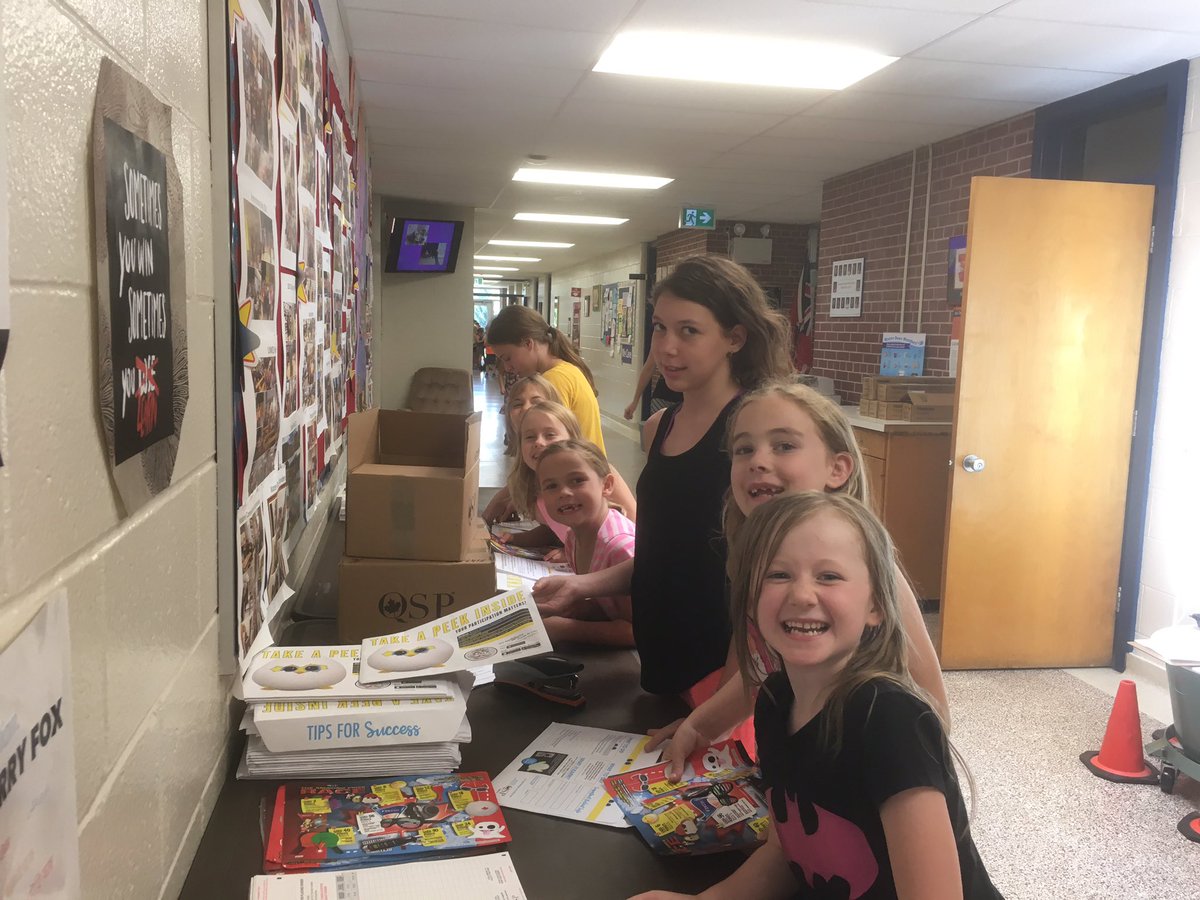 Our student worker bees are getting ready for the upcoming QSP fundraiser