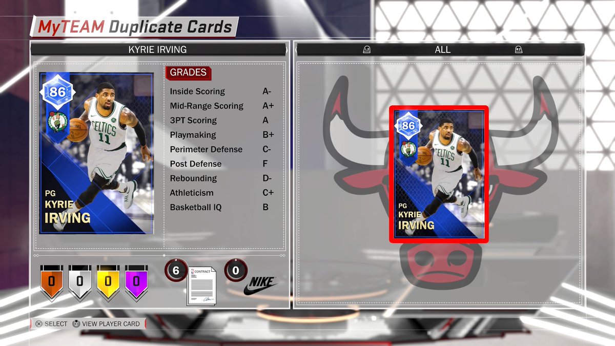 Was I supposed to get a duplicate Kyrie? <a href="/LD2K/">Chris Manning 🏀</a> @NBA2K_MyTEAM