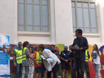 Estrella de oro en el proyecto Stars por nuestra labor para hacer de Madrid una ciudad más sostenible.