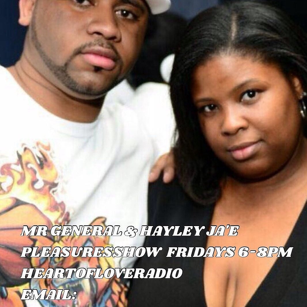heartoflovewon's tweet photo. Live now @pleasuresshow  with @HayleyJae1  + @mrgeneraluk https://t.co/50xdYoBt9K