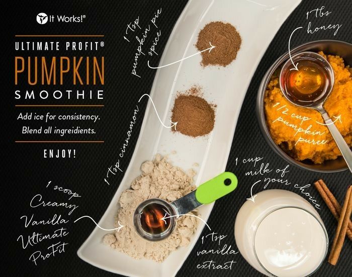 ToshaUmfleet's tweet photo. 🍁Since it is finally Fall...

I can now eat&amp;drink all things pumpkin!🎃

How delicious dows this ProFit Smoothie look?

#SomethingFierce💚 https://t.co/NpoI6S15Vi