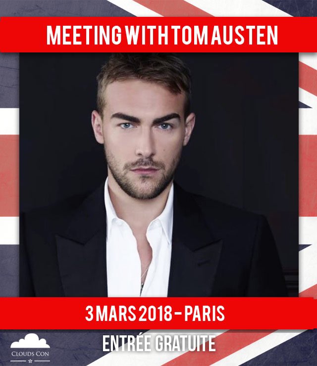 StarsConvs's tweet photo. #MeetingWithTom will take place on March 3rd 2018 in Paris instead of #TheRoyalFamilyCon ! The entrance will be free. #SaveTheDate 😁 https://t.co/Ah2KIpN44O