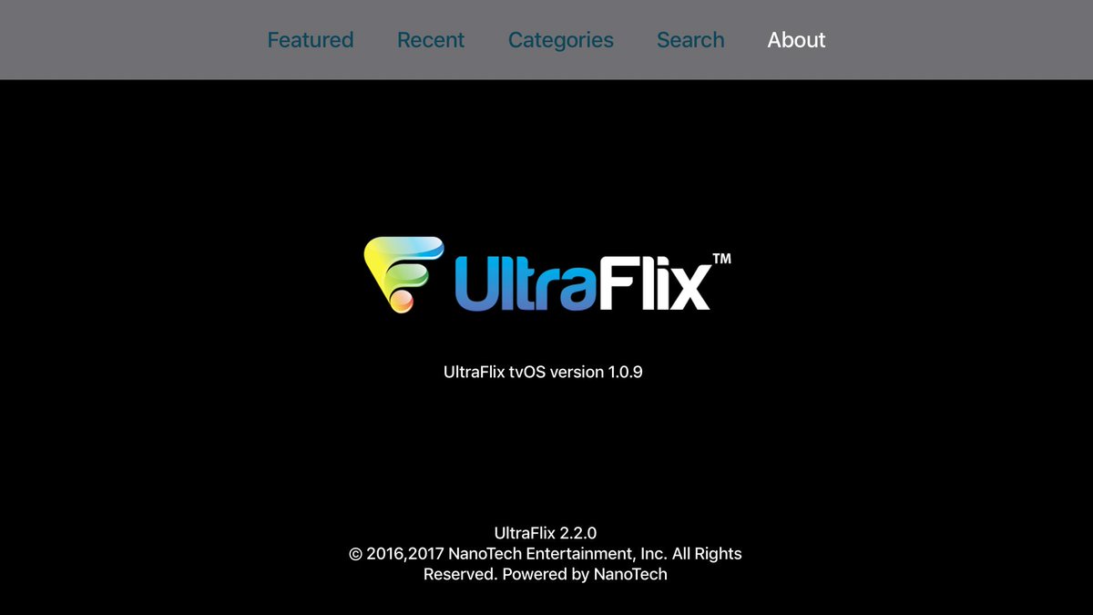 Apple TV 4K arrives in stores today! Search UltraFlix on the #AppleTV4K App Store to install, and start streaming 4K movies, concerts &amp; TV