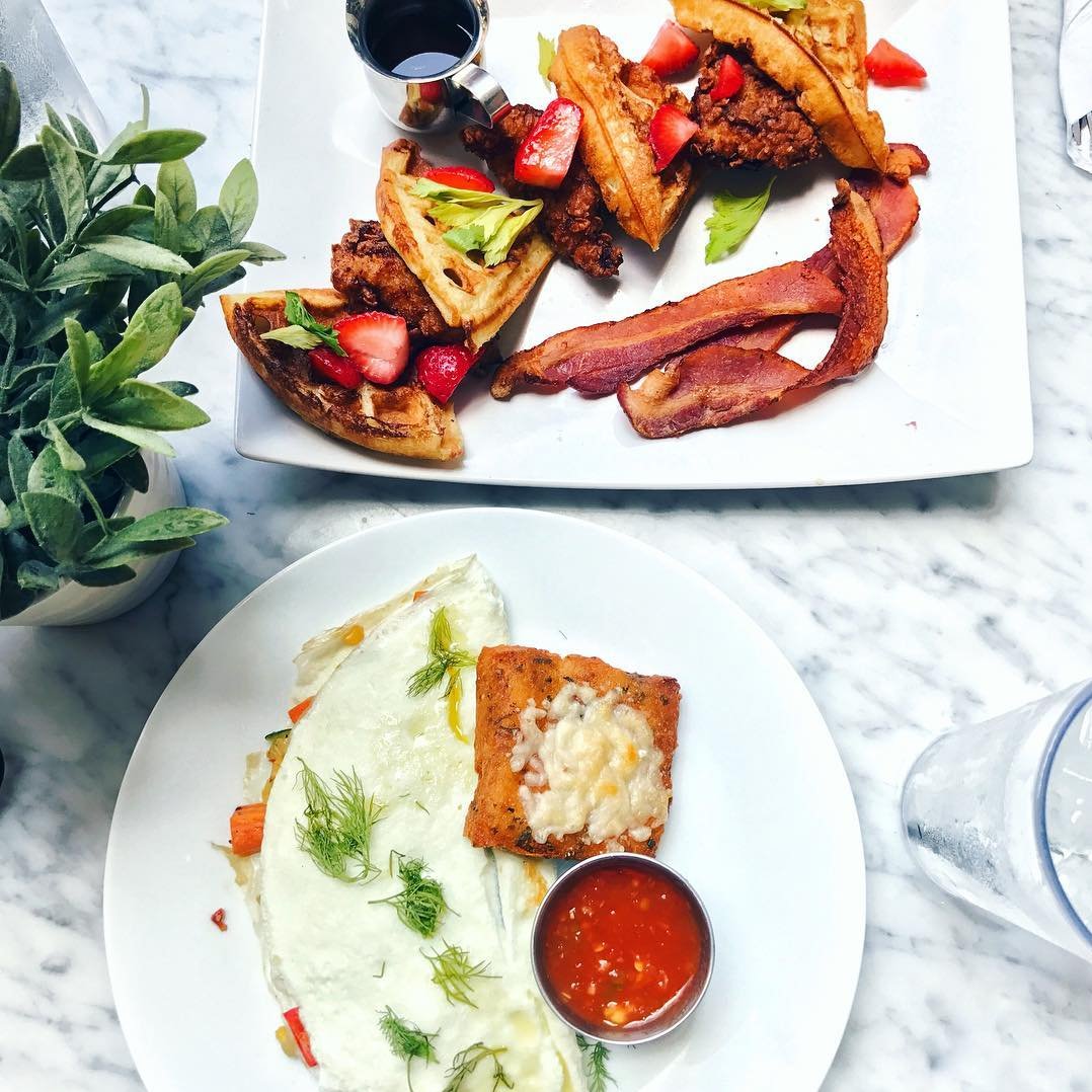 Wake up and smell the waffles! Brunch in Tanglewood or Downtown this weekend!