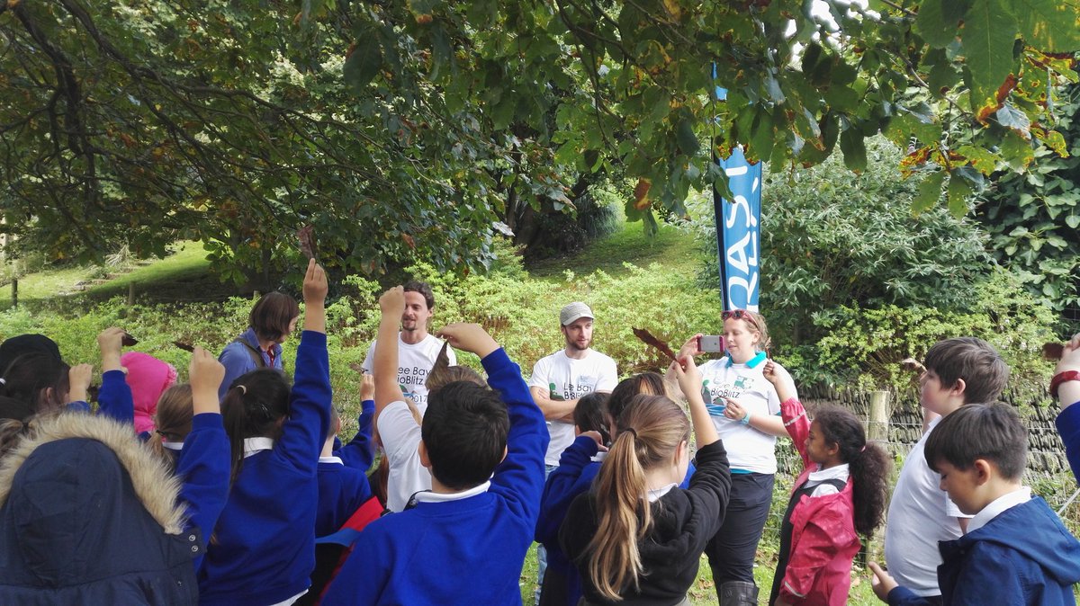 SealifeSurvey's tweet photo. #BioBlitz2017 so far: stream, trees, stalls, the rocky shore! #LeeBayBioBlitz #marinebiology #biology #trees #rockyshore @thembauk @DASSH 🌊🦀 https://t.co/fK2SNMZbUA