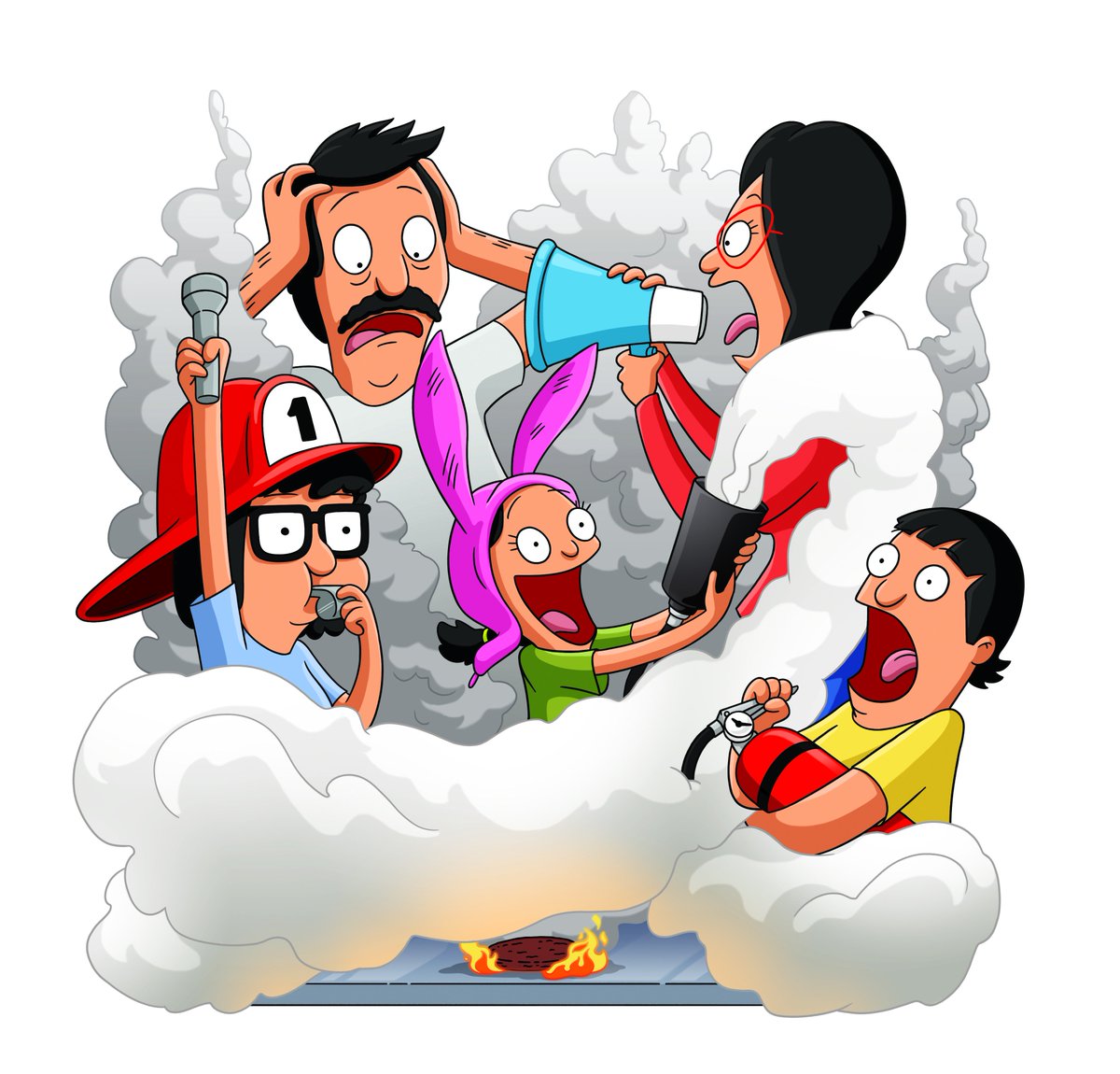 BobsBurgersFOX's tweet photo. Sound the alarms because #BobsBurgers returns on October 1! 🔥 https://t.co/OncyHr5bxx