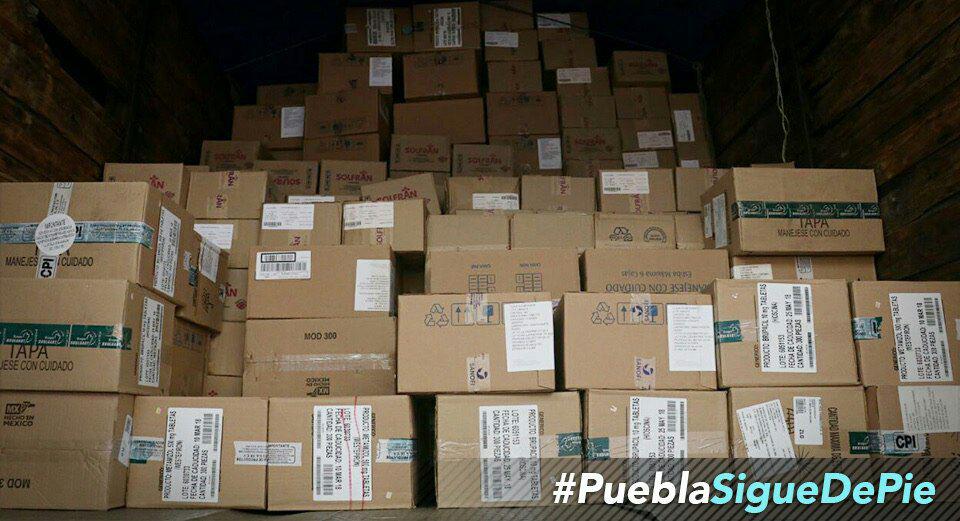 Dinorah_LdeGali's tweet photo. ¡Colima está presente! Gracias a los colimenses por los medicamentos y víveres que hoy mismo saldrán a las localidades. #PueblaSigueDePie https://t.co/GacMlw03Nb
