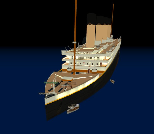 Roblox Titanic How To Set Up Lifeboats