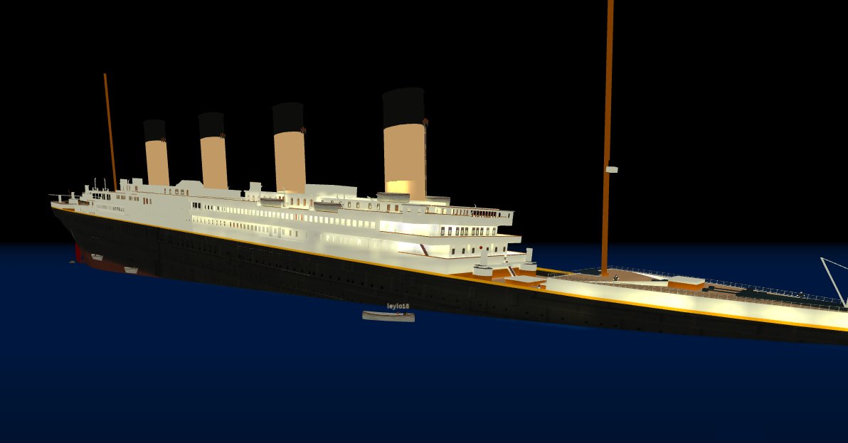 Roblox Titanic How To Set Up Lifeboats