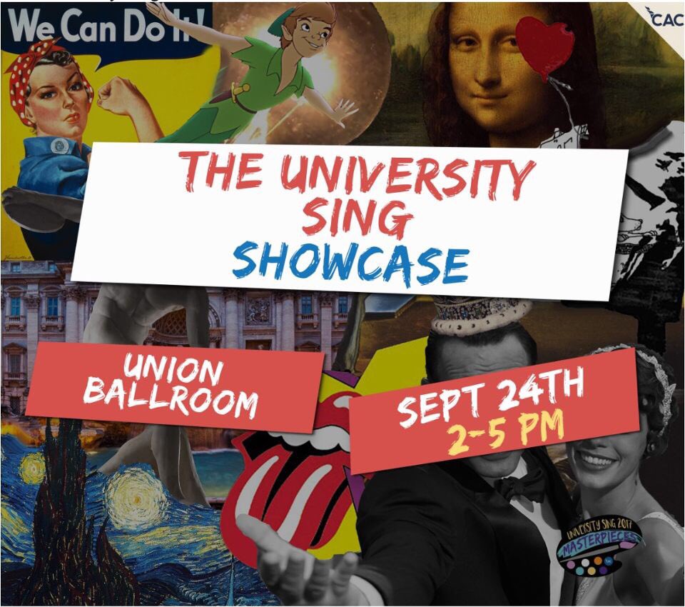 kamrinwhaley's tweet photo. Come support University Sing on Sunday from 2-5 in Union Ballroom!! #using2017 #iwantmyMTV https://t.co/VObr6ZeiH1