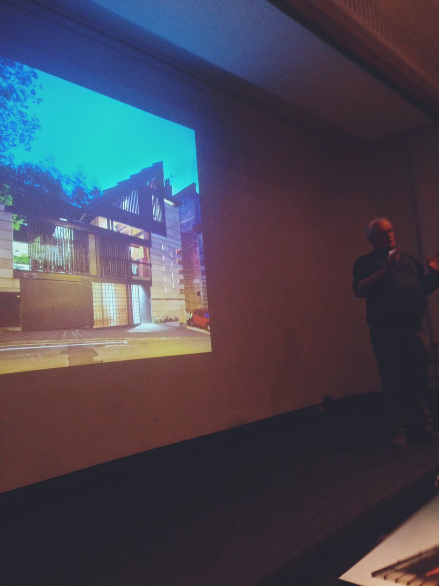 Thank you <a href="/architects_rm/">Richard Murphy Arch</a> for a very inspiring talk at DJCAD this evening!