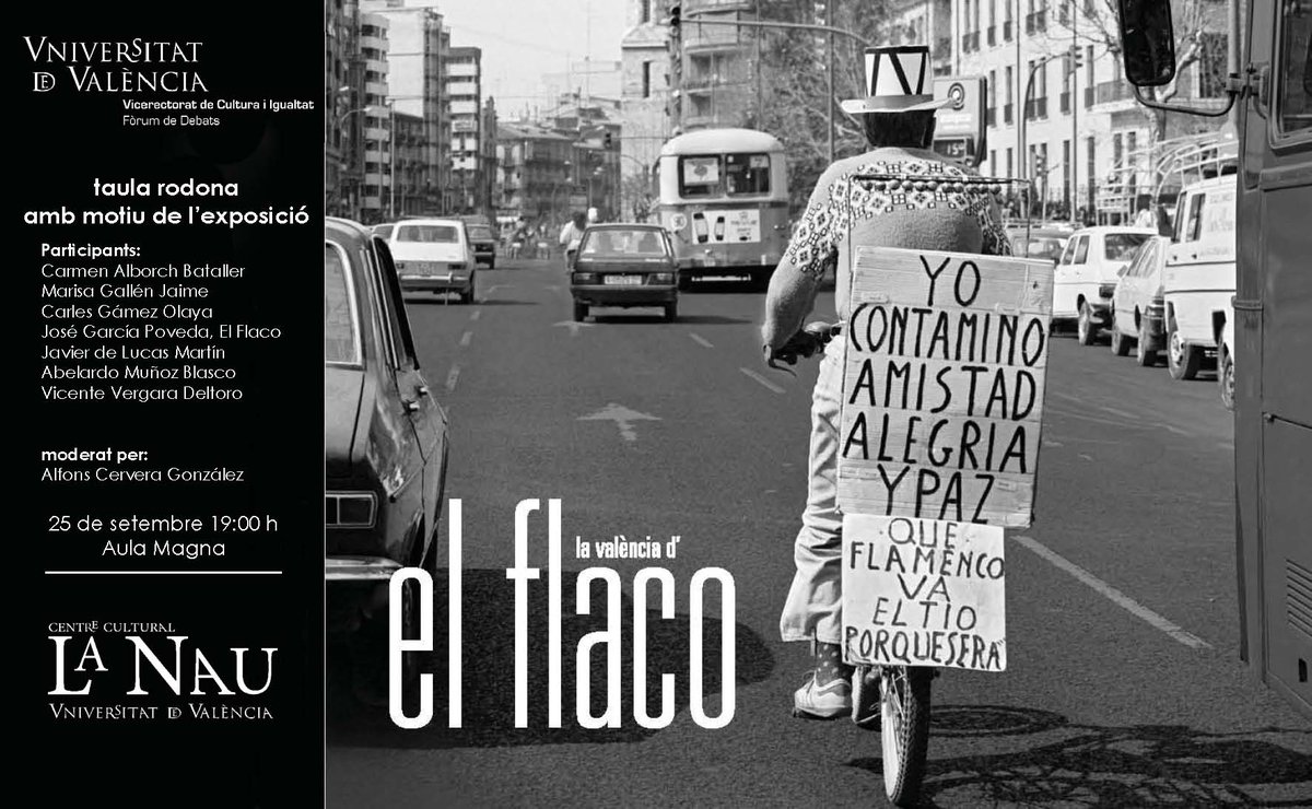 flacogp's tweet photo. El lunes nos vemos en la @LaNauuv https://t.co/0n6mhp6ZJl