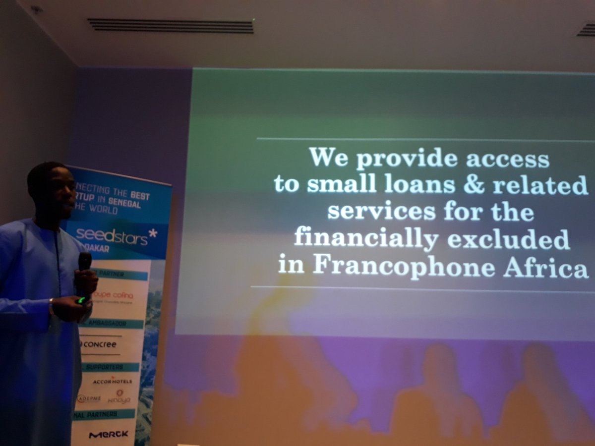 MaTontine provides access to small loans and related financial services by digitizing traditional savings circles #SSWDAKAR