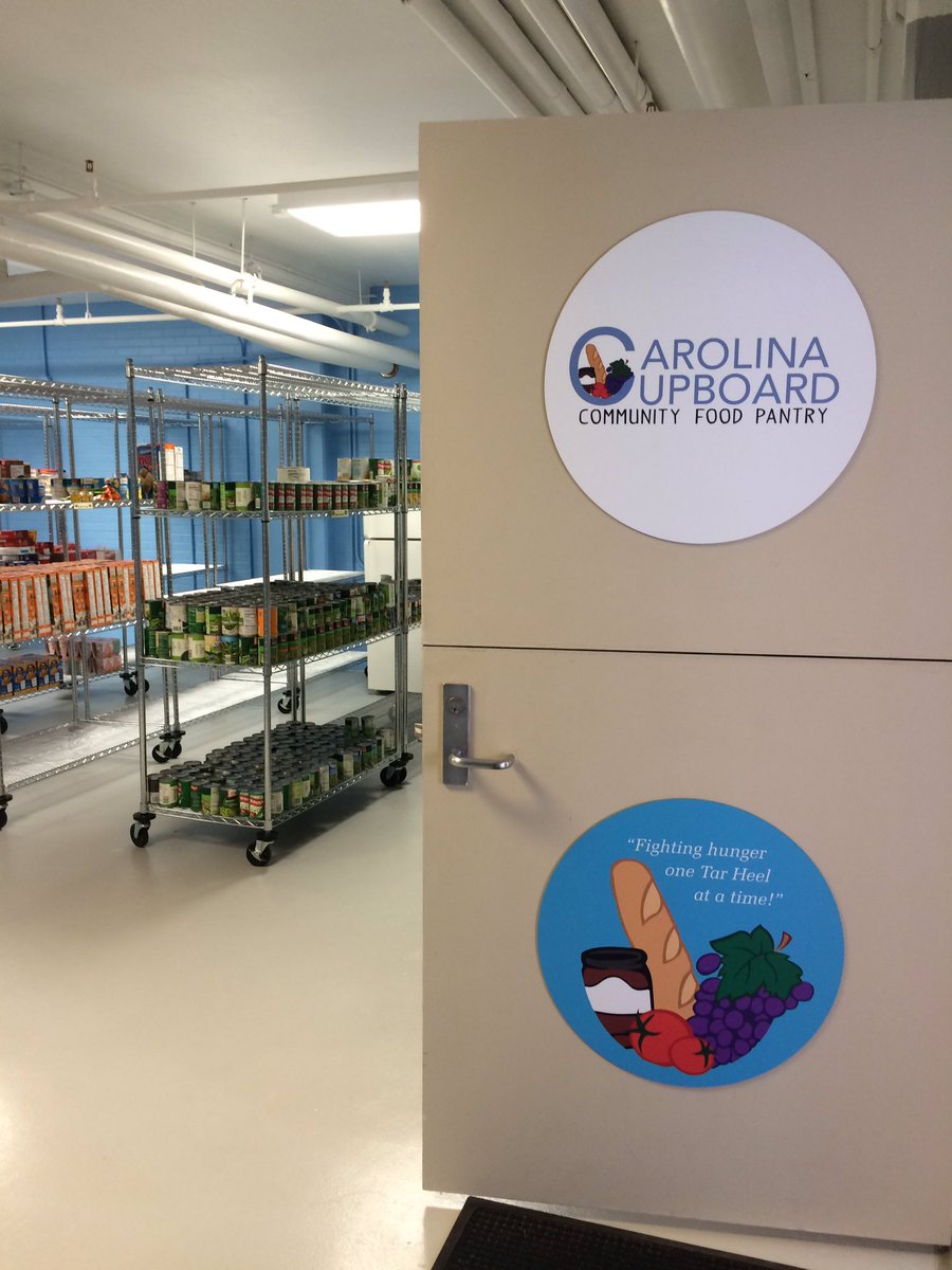 .<a href="/UNCFoodPantry/">Carolina Cupboard</a> for grand re-opening of enlarged space w/ refrigerators (least interesting thing is I'm speaking)