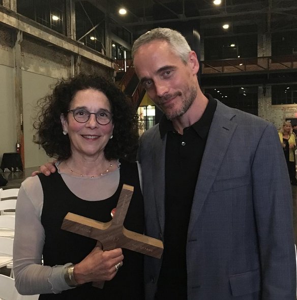 risd's tweet photo. Congratulations President @rsomerson on being inducted into @DESIGNxRI Design Hall of Fame! #designweek17 https://t.co/szAYifOf7f
