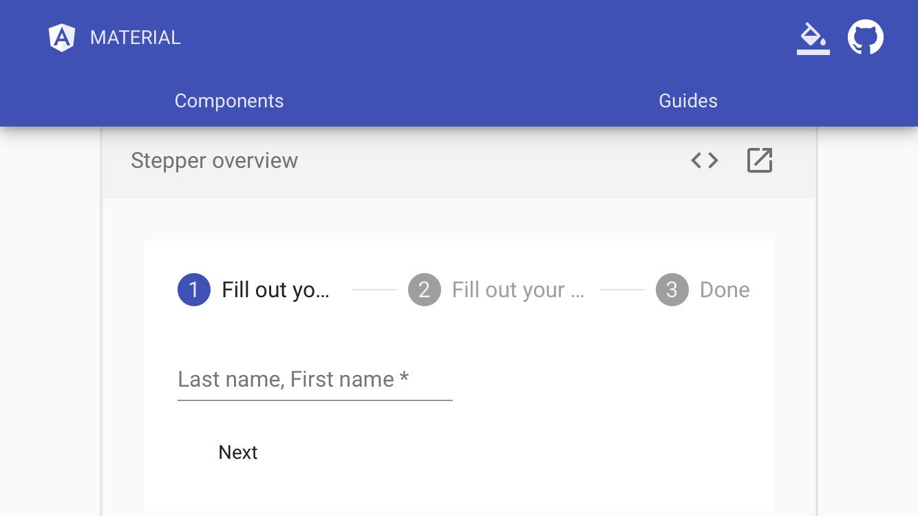 تويتر \ Maxim Salnikov على تويتر: "#AngularMaterial b.11 is here! New stepper component, tons of bugfixes & last beta w/ md- prefix, migrate to mat- ! https://t.co/5uMzO4o83X https://t.co/s1SmiYzN9k" تويتر \ Maxim Salnikov على تويتر: "#AngularMaterial b.11 is here! New stepper component, tons of bugfixes & last beta w/ md- prefix, migrate to mat- ! https://t.co/5uMzO4o83X https://t.co/s1SmiYzN9k"