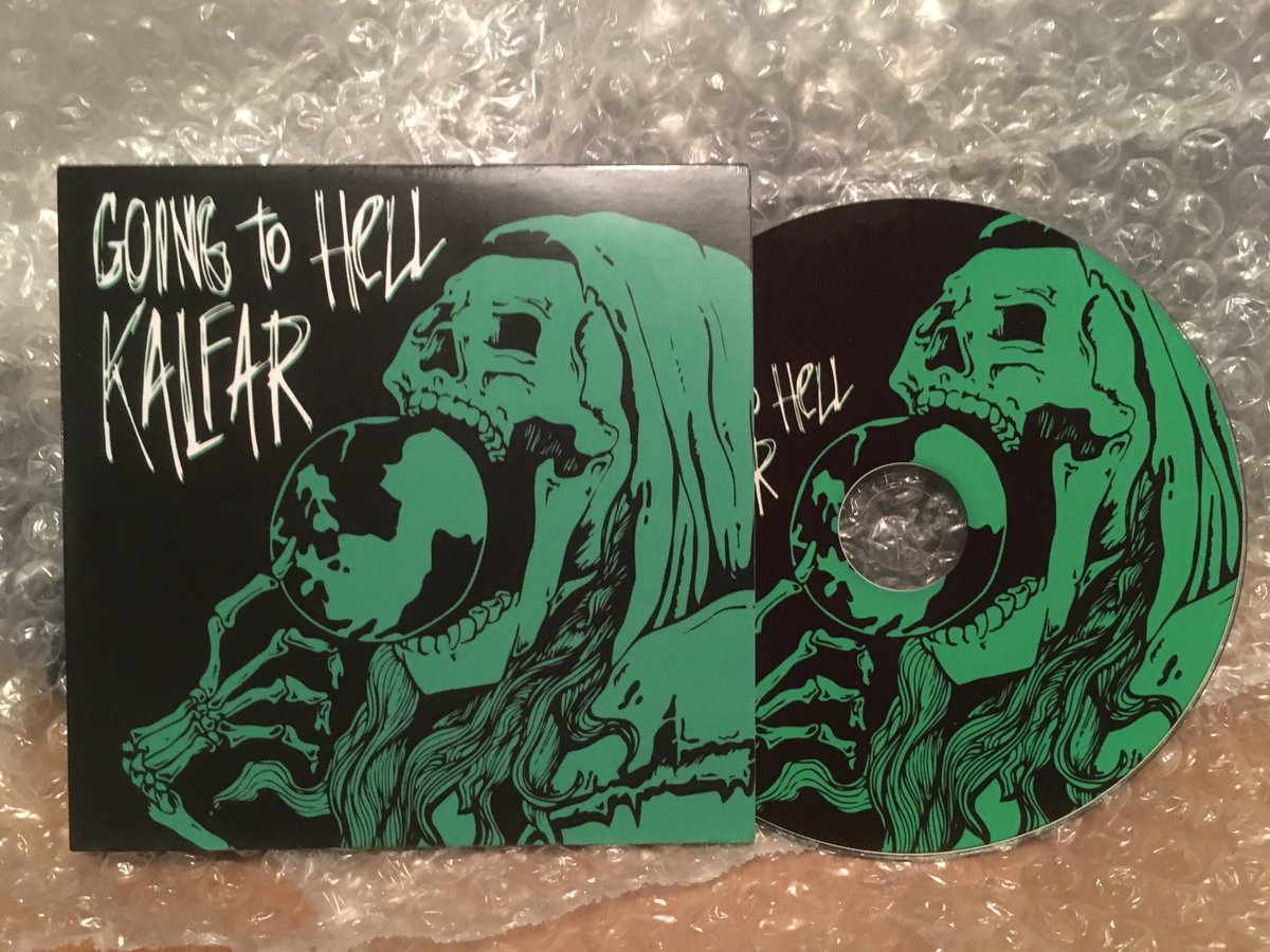 Limited edition compact disc (CD) of "Going to Hell" are now available on Bandcamp :
kalfar.bandcamp.com/album/going-to…