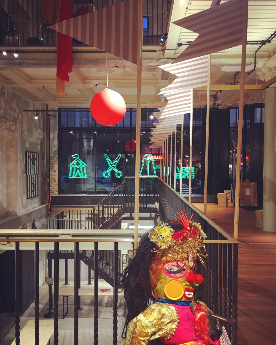 The transformation has begun! #designcircus tmrw 11am-5pm at #thedepartmentstore #underexposed @l_d_f_official @brixishop <a href="/craftyfoxmarket/">Crafty Fox Market</a>