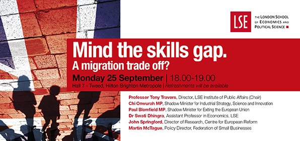 Heading to #LabourConference2017 ? Join LSE on 25th Sept, with <a href="/ChiOnwurah/">Chi Onwurah 💙</a> @PaulBlomfieldMP <a href="/swatdhingraLSE/">Swati Dhingra</a> @JohnSpringford <a href="/MMcTagueFSB/">Martin McTague OBE</a>