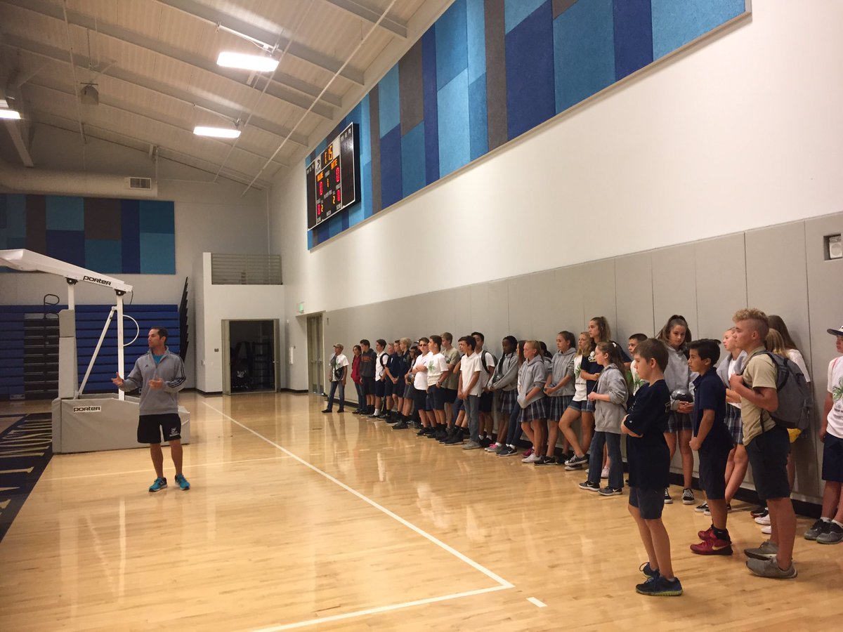 SJNDFolsom's tweet photo. Thanks to Coach Bonifacini for a fantastic tour of @flcfalcons athletic facilities. #FoundationsWeek #SJNDS https://t.co/oq2ZOTJt8U