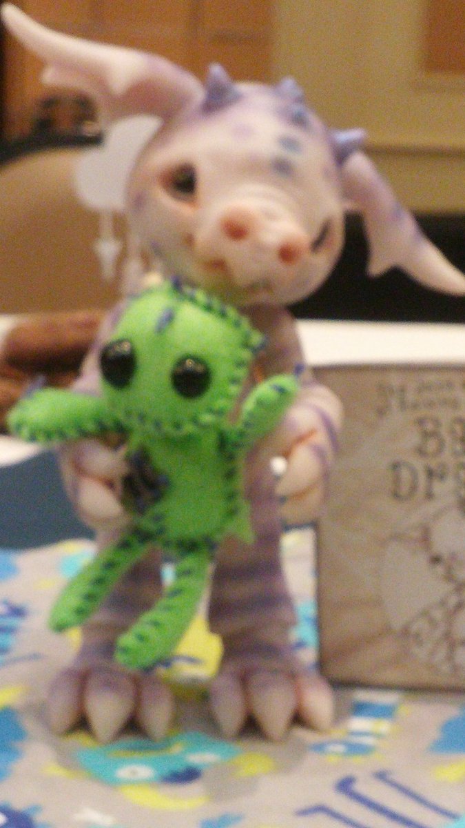 MDCCINC's tweet image. This one wouldn't stand still - all different #MushroomPeddlar Adopt a Baby dragon #FairyTalesComeTrue #MDCC2017 #Danvers