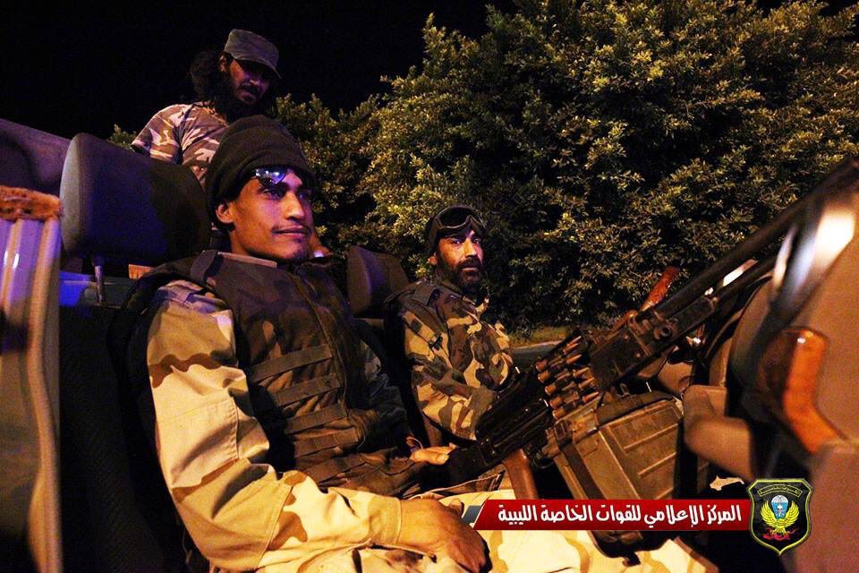 spforces01's tweet photo. إنتشار القوات الخاصة بالعصية بنغازي بالامس  ومساندة أبطال الأجهزة الأمنية في تأمينها ..

المركز الإعلامي للقوات الخاصة الليبية . https://t.co/GPZ5627Y7J