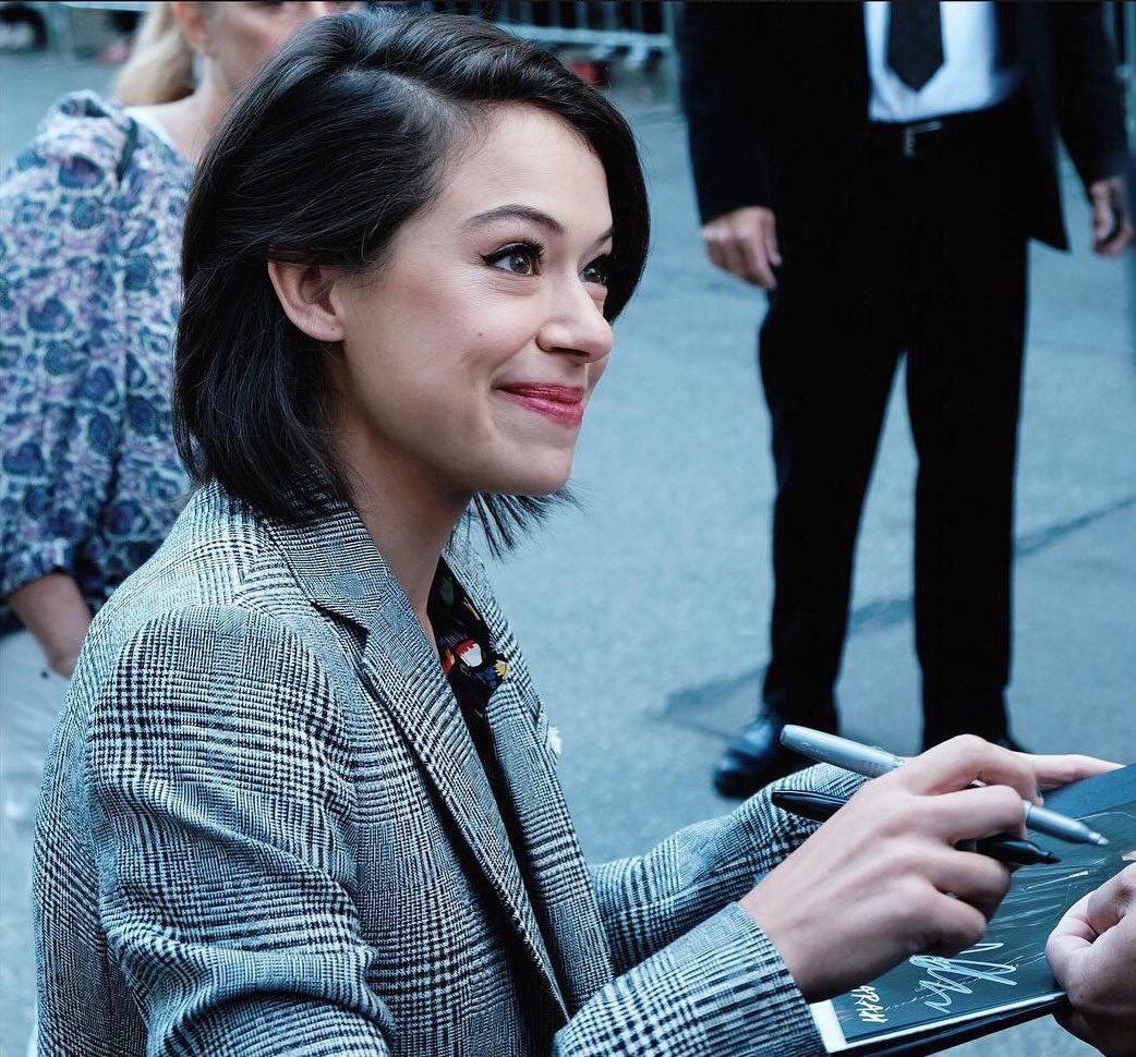 Happy birthday to Tatiana Maslany! The world is a better & brighter place because you re in it  