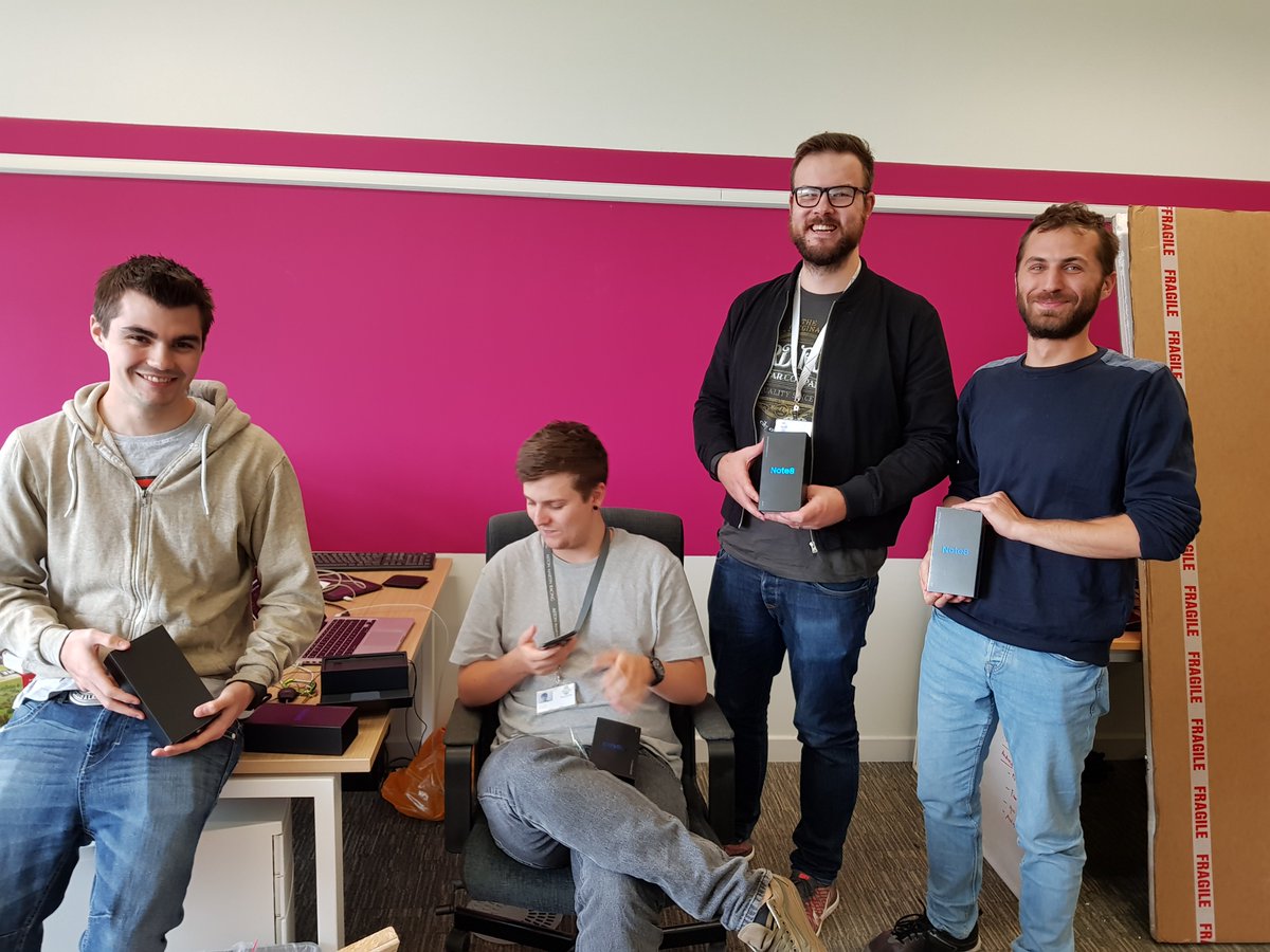 GameBenchLabs's tweet photo. Thanks @SamsungMobile for the brand new Galaxy Note 8 for testing! We can't wait to test #GameBench on it! https://t.co/VCsYfDUG0z