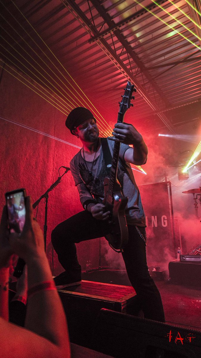 thetakingband's tweet image. @takingdave puttin' in WORK #LIVE with #TheTAKING! Have a great Friday, friends. Photos by Ty A. Gomez.