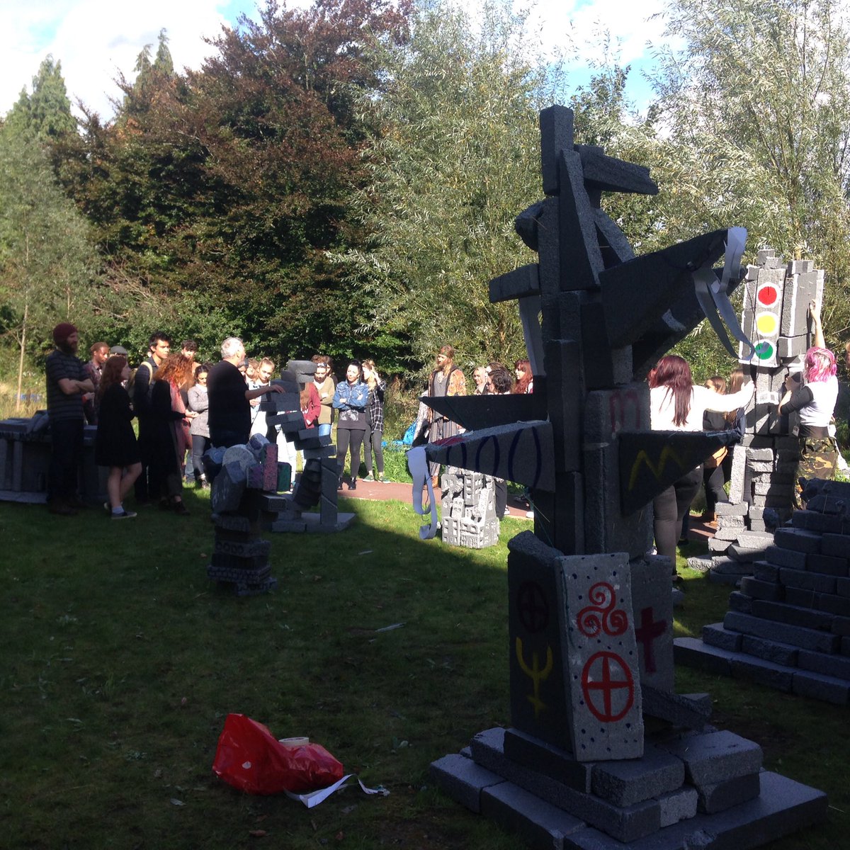 Our course director David Fitzjohn earlier today wrapping up first year induction week. Great start to a new year!