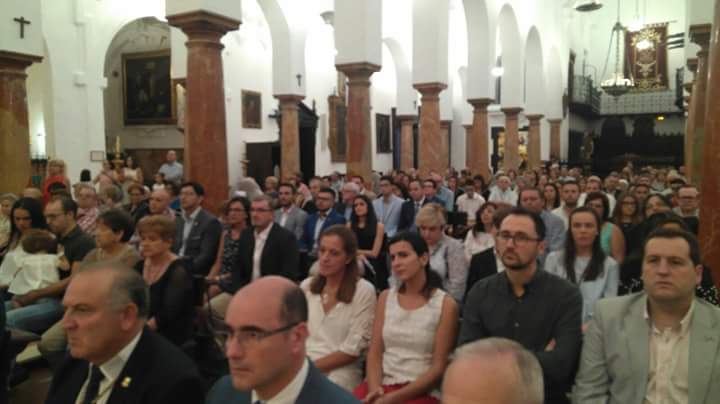 Nuestra Hermandad ha participado en la Misa de inicio de curso de las Cofradías egabrenses convocada por la Agrupación de Hermandades.