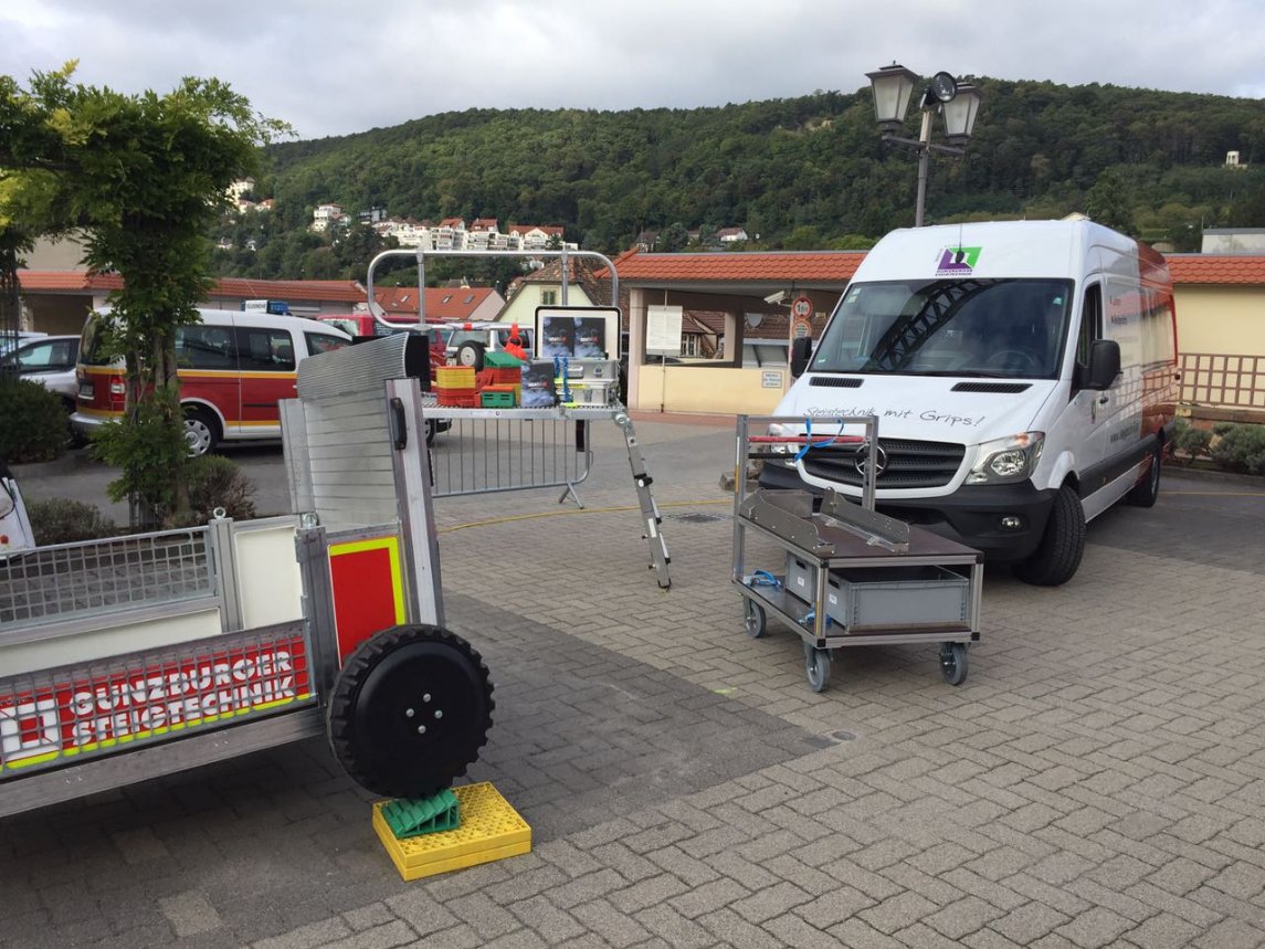 info_stablox's tweet photo. #Stablox #GünzburgerSteigtechnik #madeingermany #BadDürkheim #Werkfeuerwehr #ERC #MULTICAGE https://t.co/ZSTubURHij