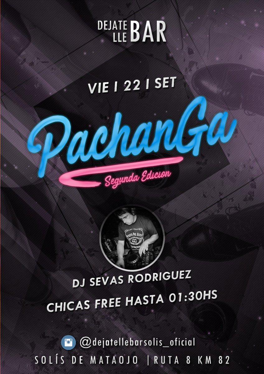 dejatelle_bar's tweet photo. Es viernes y tu cuerpo lo sabeee😉👐🍻🎉🎉🎉 sabe que hoy es noche de #DejateLleBar 
➡Vuelve dj Sevas Rodriguez para hacerte bailar con todo!!! https://t.co/sNQerAKfyn
