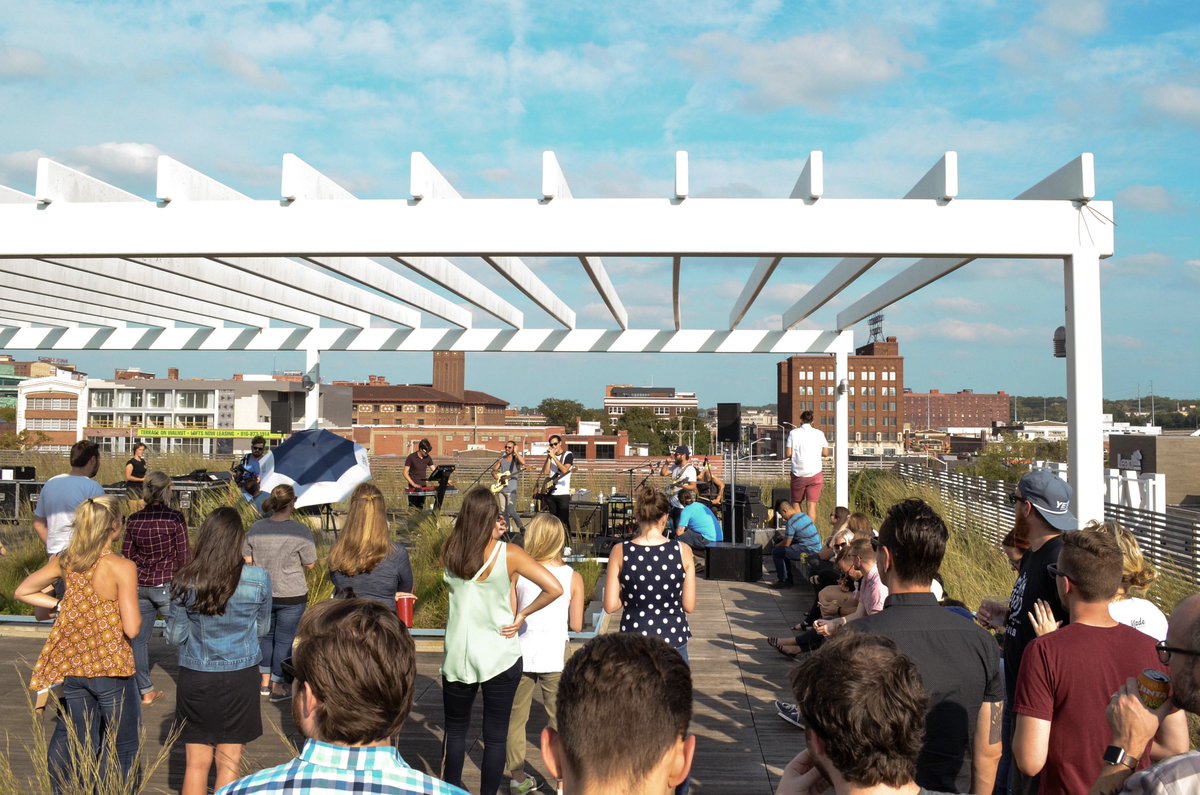 barkleyokrp's tweet photo. Yesterday, our partners got a front row seat to an exclusive rooftop concert with @UintaBrewing &amp; @Hembreemusic, a KC indie-rock bands. https://t.co/7yNVJCWwTX