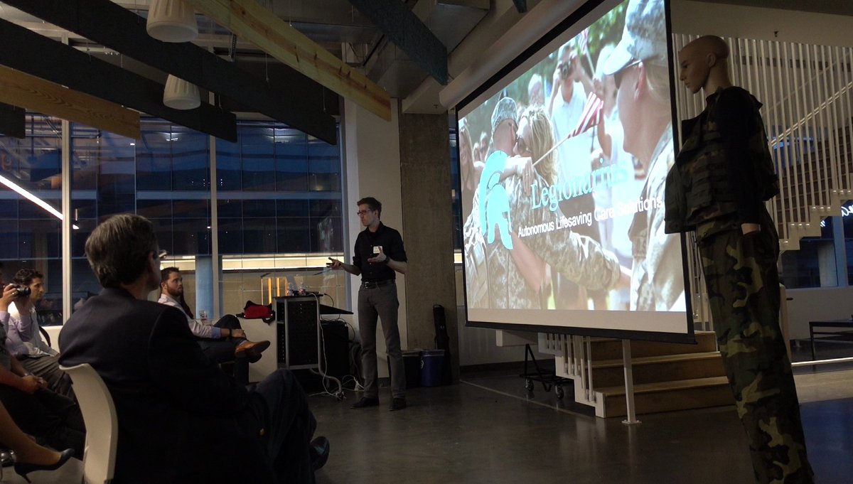 Honored to have presented last week <a href="/DEFConference/">DEF Community</a> <a href="/galvanize/">Galvanize</a> for @MD5NET Starts Austin. Great conference! #DEF2017 #wearabletech #startups