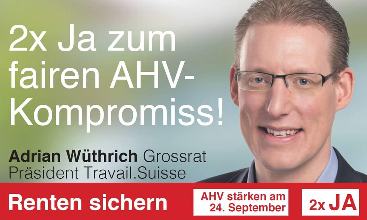 Jetzt 2x Ja zur #AV2020 #Abst17  #AHV2020