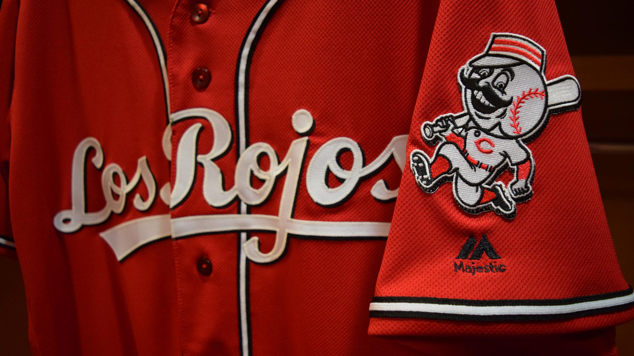 cincinnati reds los rojos jersey