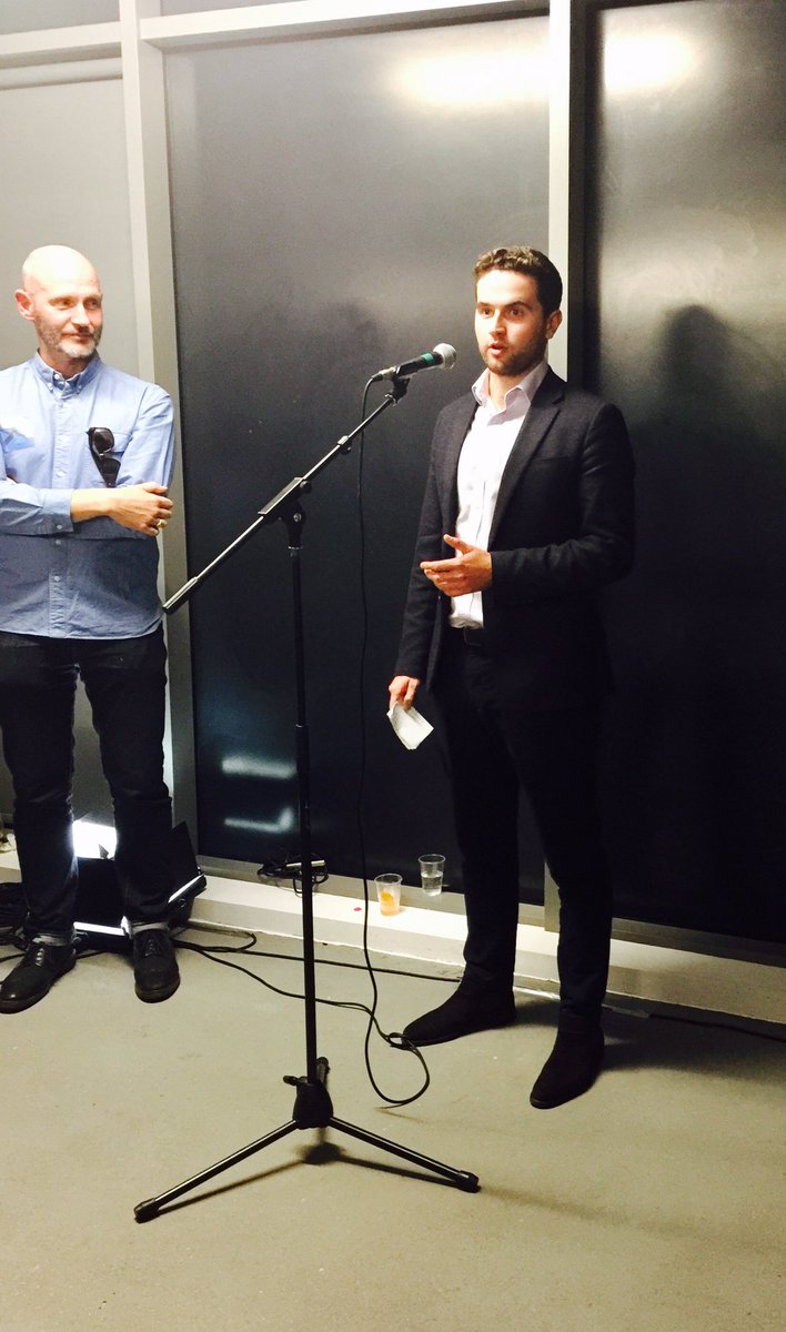 2ndfloorstudios's tweet photo. Speeches @Deptfordx Mayor Sir Steve Bullock, DX Director Patrick Henry and Harry Willmott @AnthologyLondon https://t.co/xwEOvSkhyE