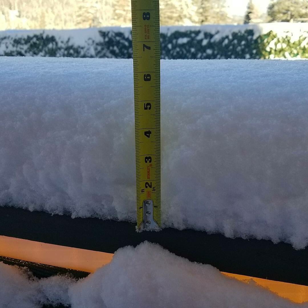 #SnowTotals <a href="/0700/">7</a> 
#CatchTheWinterWave 
#StokeLevel@9
Stay’nThirsty 
Coop