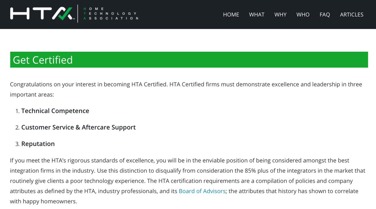HTAcertified's tweet photo. Integration firms: Are you ready to get #HTACertified? Learn how &amp; get started on your application here: https://t.co/jxxoFiuqwu #AVTweeps https://t.co/PKhRUZ386g
