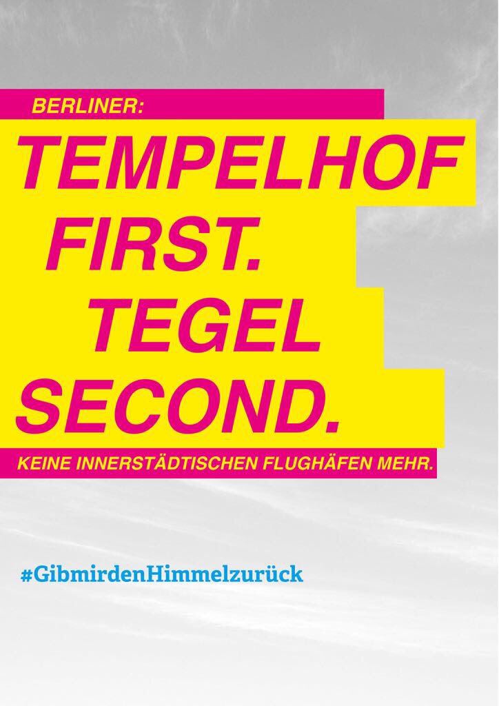 MarkusGallander's tweet photo. #gibmirdenHimmelzurück @goodbye_tegel @Danke_Tegel @Florakiez @spdde @spdberlin https://t.co/5K7GIFJeuM
