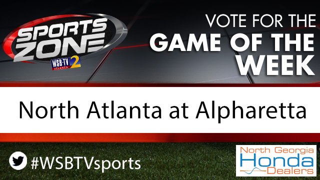WSBTVsports's tweet image. Should @wsbtv cover @NAHSAthletics vs @AHSFootball Sept. 29 as Game of the Week?
Vote: 2wsb.tv/hsfootball 
Each RT counts as a vote!