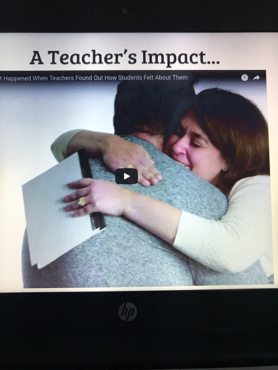 #JoCoMindset Teacher's are important!