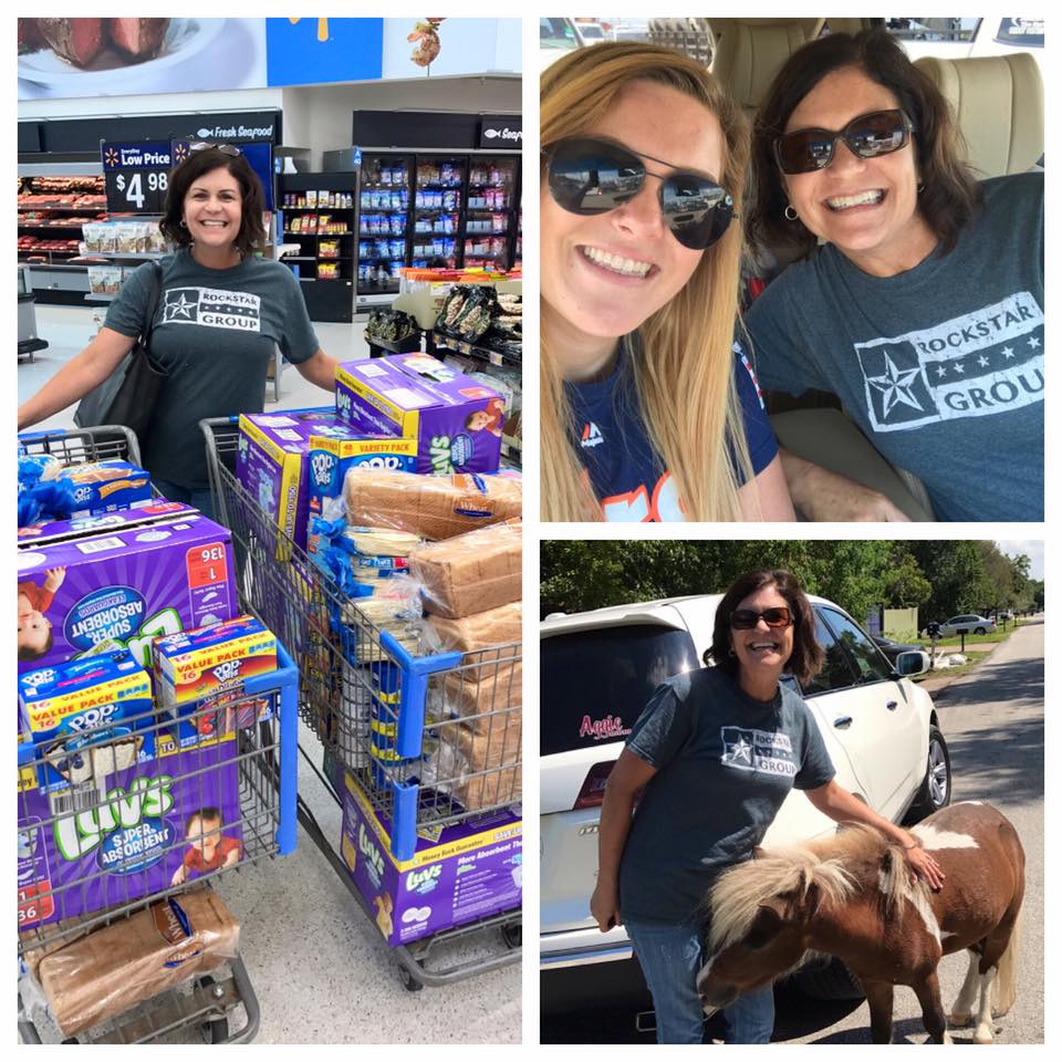 txrockstargroup's tweet photo. #BackstageFoundation in the community today. Picked up necessities, delivered to fams, &amp; made a friend
❤Houstonians coming together to help❤ https://t.co/SQFkG7e4JQ