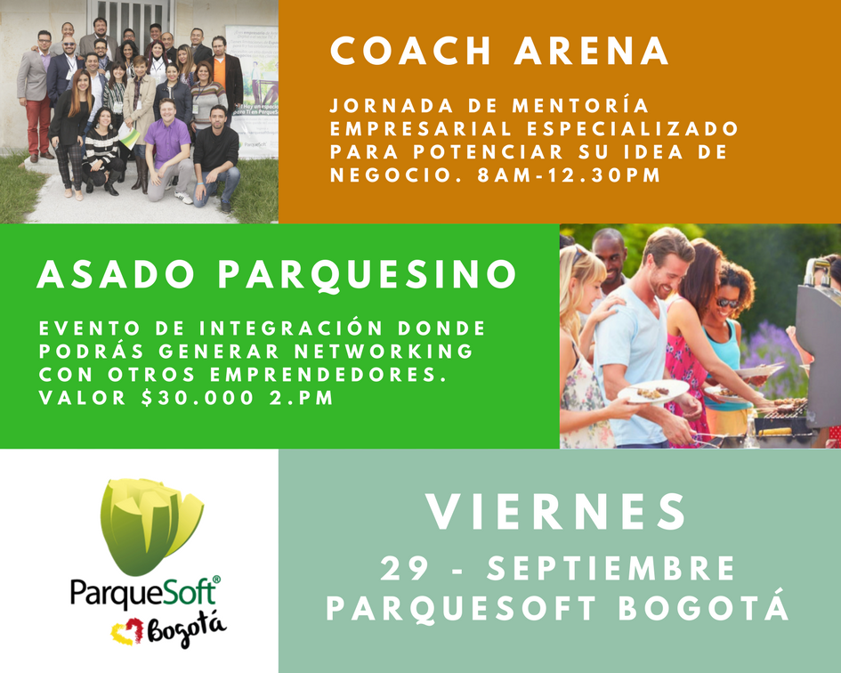 ParquesoftBog's tweet photo. Viernes de #CoachArena #AsadoParquesino Compra las boletas: https://t.co/FMlqIub4jo https://t.co/PWFQxeTYZh