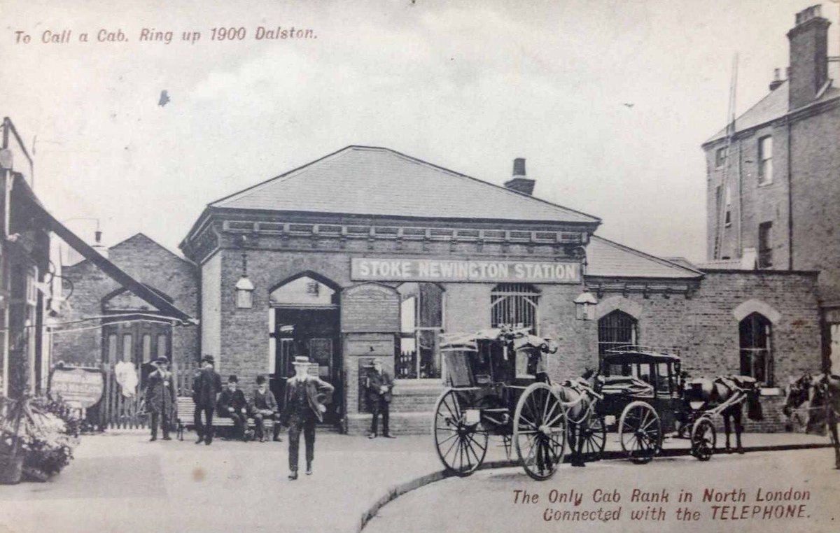 HistoryOfStokey's tweet photo. Stoke Newington Rail Station. Opened 1872, rebuilt 1975. https://t.co/JLfqvmS9yS