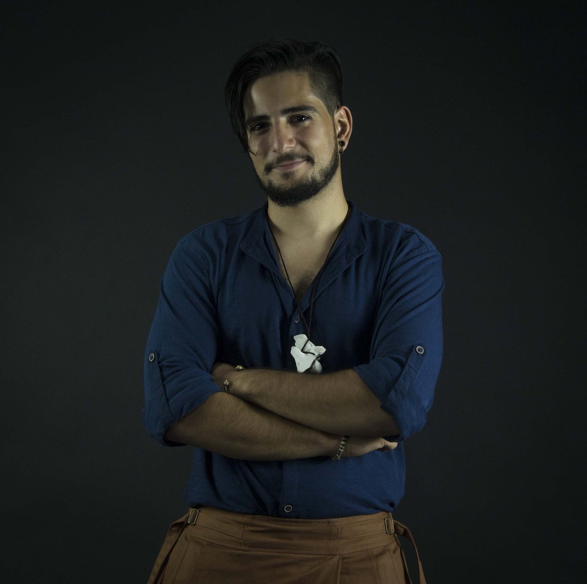 vaelfolk's tweet photo. Hoy presentamos a Guillermo García, que se encarga de la percusión general con davul y otros instrumentos. https://t.co/I9Nhz7Rio4